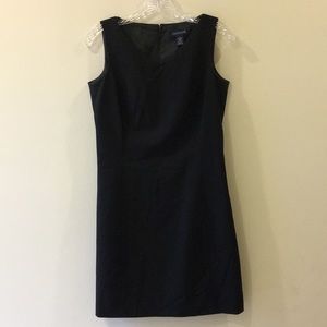 Ann Taylor 96% Wool Little Black Dress